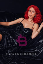 Load image into Gallery viewer, US Stock - Ismay 165cm S003 Small Breasts Silicone Head Sex Doll TPE Body Adult Love Doll (Free 2ND Head)