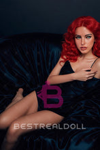 Load image into Gallery viewer, US Stock - Ismay 165cm S003 Small Breasts Silicone Head Sex Doll TPE Body Adult Love Doll (Free 2ND Head)