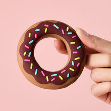 Load image into Gallery viewer, Doughnut Heating Vibrating Cock Ring