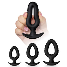 Load image into Gallery viewer, Pop Plugs 3 Piece Silicone Anal Trainer Set