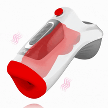 Load image into Gallery viewer, Leten 10 Vibrations Deep Throat Air Control Vacuum Sucking Blowjob Masturbator Male Stroker