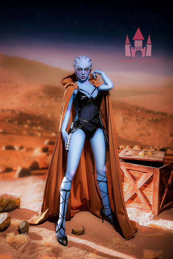 US Stock - Odette 156cm E #A1 Light Blue Skin Sex Doll Realistic Anime Fantasy Adult Love Doll