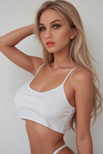 Load image into Gallery viewer, US Stock - Jean Plus 157cm #149 Blonde Hair TPE Sex Doll Small Boobs Realistic Adult TPE Love Doll
