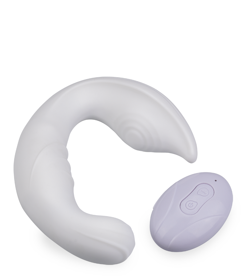 2-in-1 clit and G-spot couple&#039;s vibrator