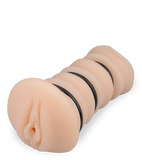 2-in-1 pocket pussy and 3 cock rings