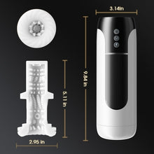 Load image into Gallery viewer, Wearable 7 Thrusting &amp; Vibrating Heating Vocable Multifunctional Masturbator