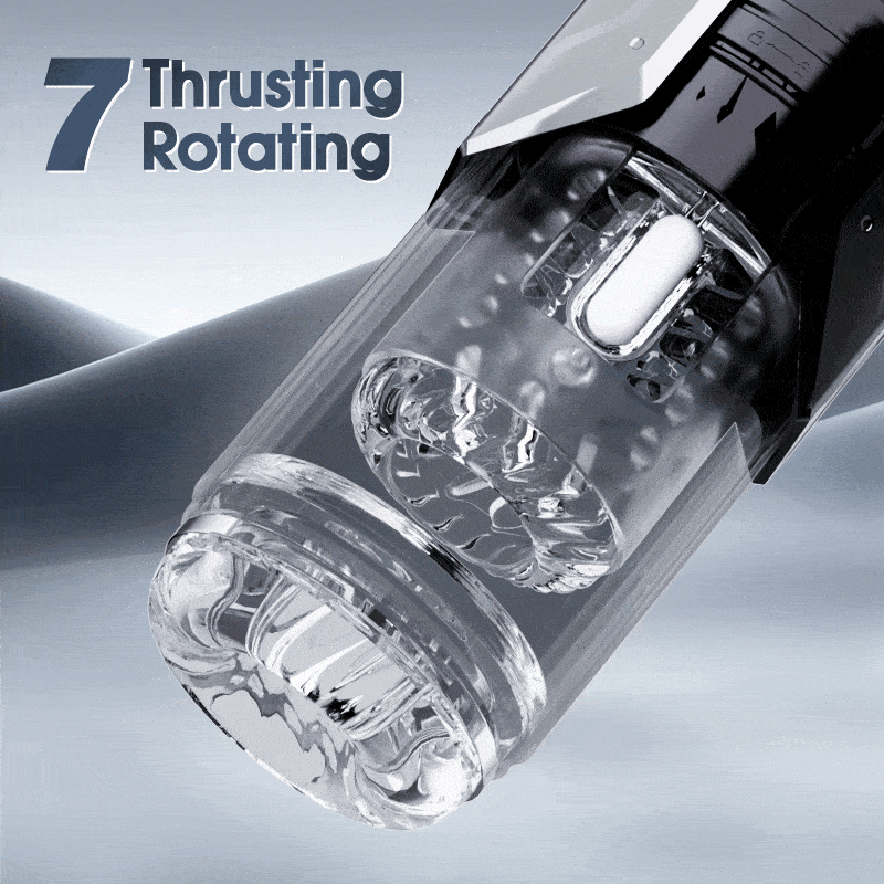 Queen Kendal 7 Vacuum Sucking for Oral Sex LCD Display Masturbator