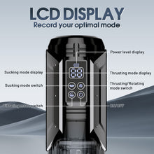 Load image into Gallery viewer, Queen Kendal 7 Vacuum Sucking for Oral Sex LCD Display Masturbator