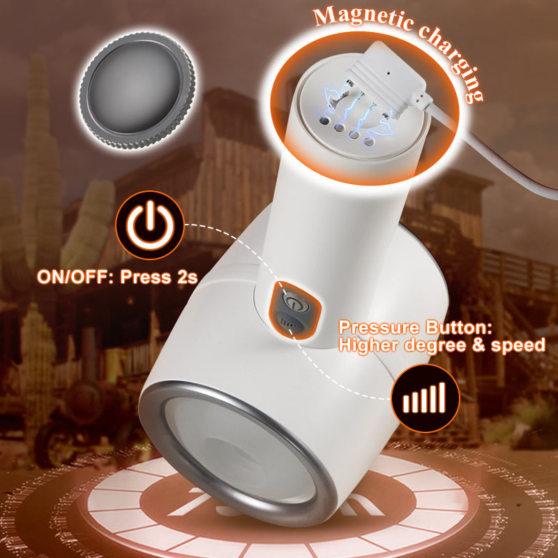 Automatic 3 Telescopic Handheld Male Masturbator Male Masturbator