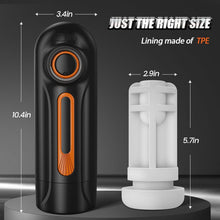 Load image into Gallery viewer, 5-in-1 Thrusting &amp; Vibrating Masturbator Cup with 4 Suction Modes