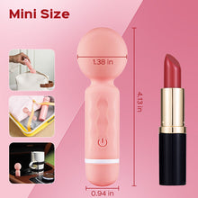 Load image into Gallery viewer, Mini USB Rechargeable Wand Massager Vibe Clitoris Stimulation