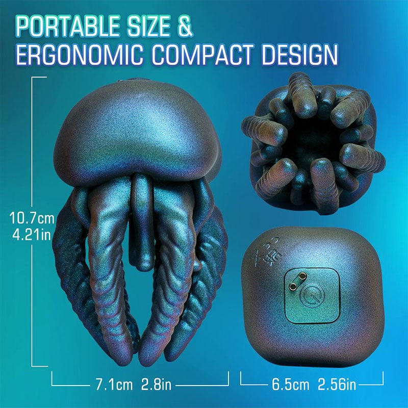 Jellyfish Vibrating Glans Training Masturbator
