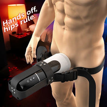 Load image into Gallery viewer, Wearable 7 Thrusting &amp; Vibrating Heating Vocable Multifunctional Masturbator