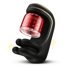 Load image into Gallery viewer, Evanza Finger 2.0 Penis Vibrators – 9 Vibration 9 Pinch &amp; 9 Rotation Glans Trainer