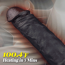 Load image into Gallery viewer, Maurice - Large Size Thrusting Vibration Heating Brown Dildo For Men Women