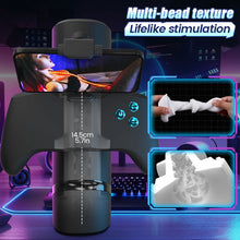 Load image into Gallery viewer, Turbo - Thrust 10-Mode Stroker – Interactive Gamepad Design with Adjustable Phone Stand