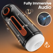 Load image into Gallery viewer, 5-in-1 Thrusting &amp; Vibrating Masturbator Cup with 4 Suction Modes