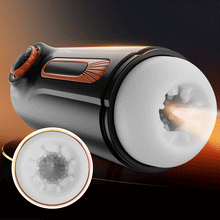 Load image into Gallery viewer, 5-in-1 Thrusting &amp; Vibrating Masturbator Cup with 4 Suction Modes