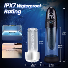 Load image into Gallery viewer, BathFun - Professional Penis Pump Powerful Vacuum Fully Waterproof Intelligent Training Function