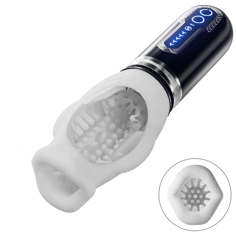 Tornado 3.0 - Dual Motor Oralsex Analog Masturbator 7 Vibrations 5 Retractions 5 Rotations