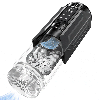 Queen Kendal 7 Vacuum Sucking for Oral Sex LCD Display Masturbator