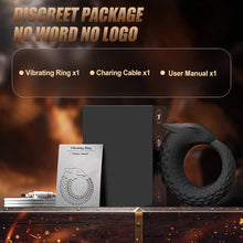 Load image into Gallery viewer, Dragon Thunder – 10 Vibration Cock Ring Long Lasting Silicone Toy