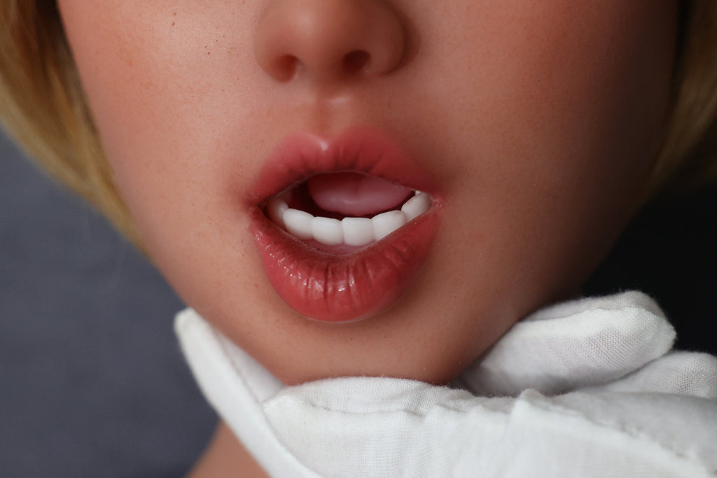 US Stock - 158cm Nataly #479 Silicone Head TPE Body BBW Sex Doll ROS Head Movable Jaw Adult Love Doll Jelly Breasts