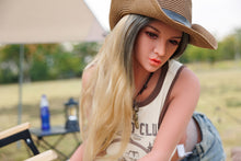 Load image into Gallery viewer, US Stock - 158cm Ellen Tan Color Jelly Breasts Love Doll Big Breasts Realistic TPE Sex Doll