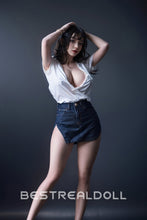 Load image into Gallery viewer, US Stock - RIDMII Miranda Plus Unique Design Silicone ROS Head Love Doll TPE Body Realistic BBW Movable Jaw Sex Doll