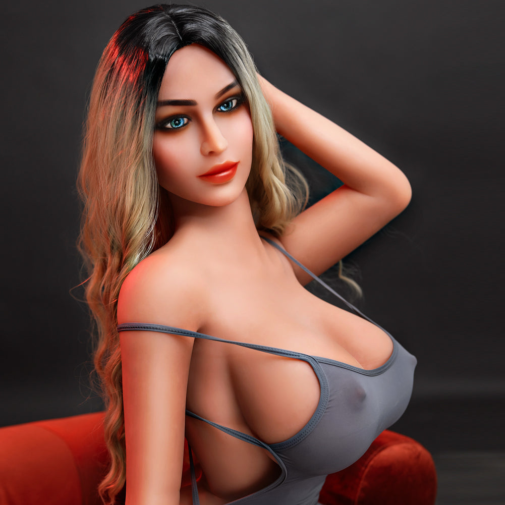 US Stock - Lois 158cm 126 Head Big Breasts TPE Love Doll Sexy Lady Doll BBW Sex Doll