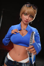 Load image into Gallery viewer, US Stock - 158cm Nataly #479 Silicone Head TPE Body BBW Sex Doll ROS Head Movable Jaw Adult Love Doll Jelly Breasts