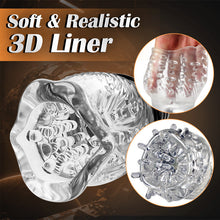 Load image into Gallery viewer, Gawk Gawk 3000 10X Transparent sleeve Male Masturbator