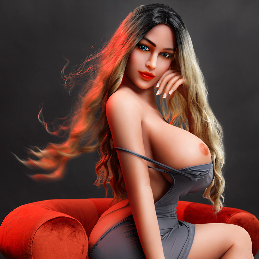 US Stock - Lois 158cm 126 Head Big Breasts TPE Love Doll Sexy Lady Doll BBW Sex Doll