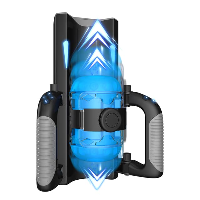 Dark Thunder - Male Masturbator with Adjustable Sleeve and 9 Thrusting Modes