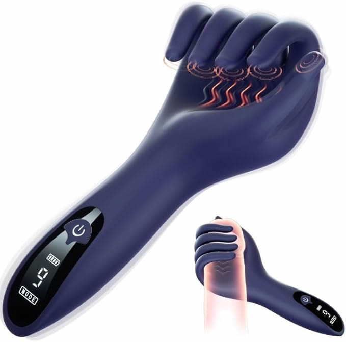9X Vibration Finger Trainer Vibrator Glan Stimulator Masturbators