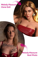 Load image into Gallery viewer, US Stock - YAMIEE Rue Plus 163cm SNK29 Unique Design Silicone Head Sex Doll TPE Body Natural Skin Love Doll (Free 2ND Head)