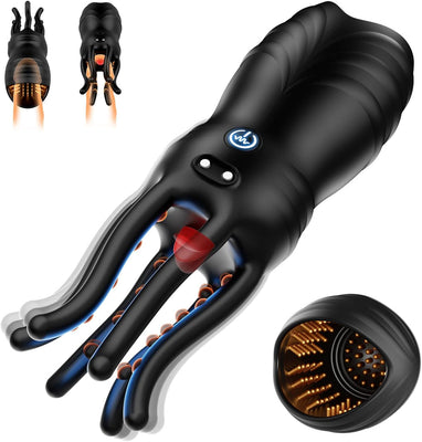 Penis Training Vibrator for Men with 10 Vibration Modes Male Stroker