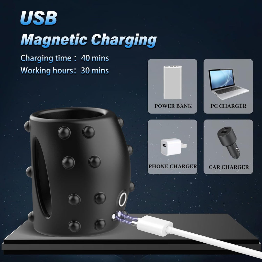 Penis Enlarger Ring Vaginal Extra Stimulation Vibrating Cock Ring