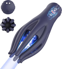 Load image into Gallery viewer, 10X Vibration 3-in-1 Penis Massager for Masturbation Prolong Endurance and Massage