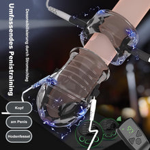 Load image into Gallery viewer, E-stim Eichel Penistrainer Stimulator mit 19 Electric Shock Intensity &amp; 8 Modes