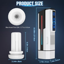 Load image into Gallery viewer, 7 Vibrating &amp; 5 Sucking Thrusting LCD Display Automatic Male Masturbator