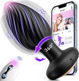Anal Toys Anal Plug with 7 Rotation & 7 Vibration Anal Vibrators