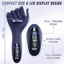 Load image into Gallery viewer, 9X Vibration Finger Trainer Vibrator Glan Stimulator Masturbators