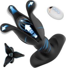 Load image into Gallery viewer, Prostate Massager Anal Plug Vibrator with 9 Expansion 9 Thrust &amp; 9 Vibration Modes, Prostate Vibratar Remote Control Vibrating Butt Plug, Adult Mens Sex Toy