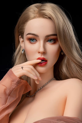 US Stock - YAMIEE Suki 163cm SNK20 Unique Design Silicone ROS Head Sex Doll TPE Body Movable Jaw Adult Love Doll