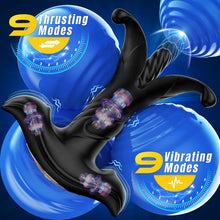 Load image into Gallery viewer, Prostate Massager Anal Plug Vibrator with 9 Expansion 9 Thrust &amp; 9 Vibration Modes, Prostate Vibratar Remote Control Vibrating Butt Plug, Adult Mens Sex Toy