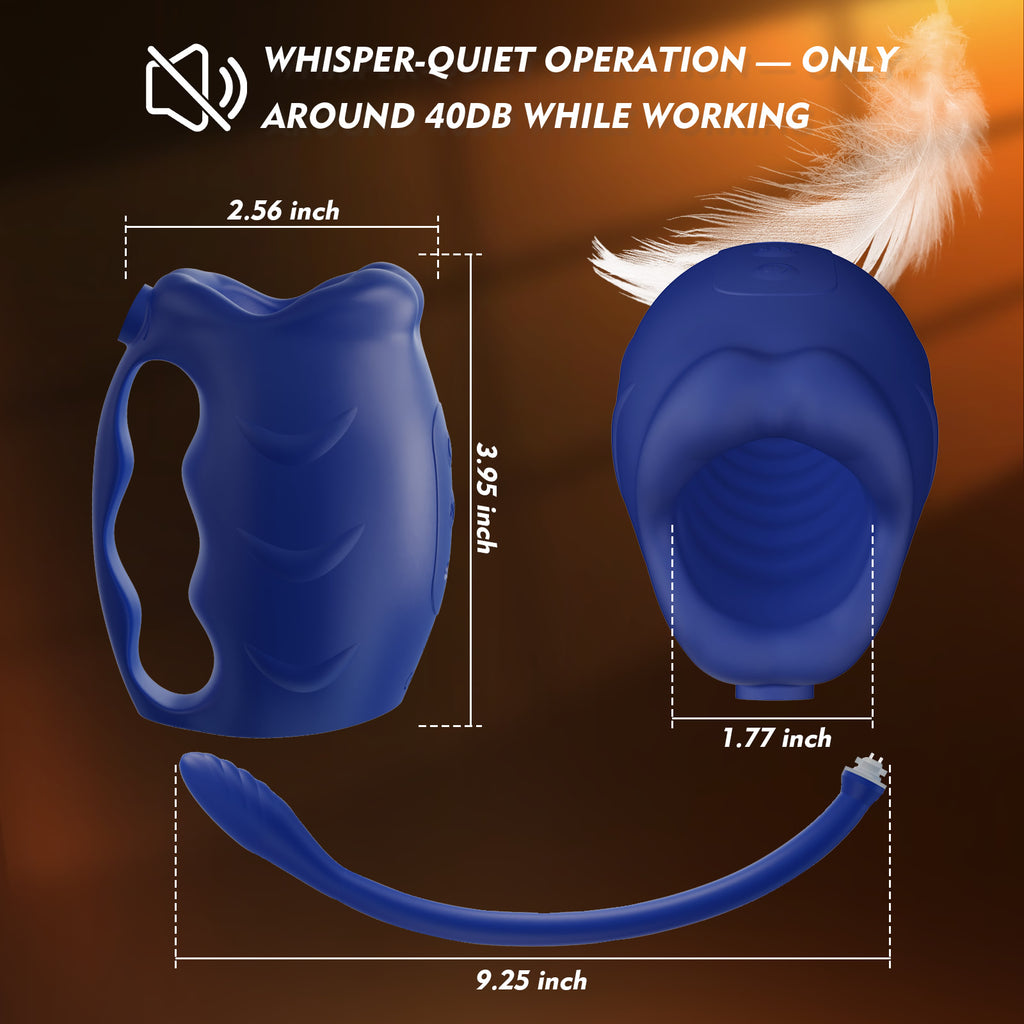 3 in 1 Penis Vibrator Male Masturbator with Detachable Butt Plug and Cock Ring