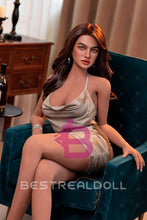 Load image into Gallery viewer, US Stock - YAMIEE Gemma 163cm SNK27 Silicone ROS Head Sex Doll Tanned Skin TPE Body Adult Oral Sex Love Doll