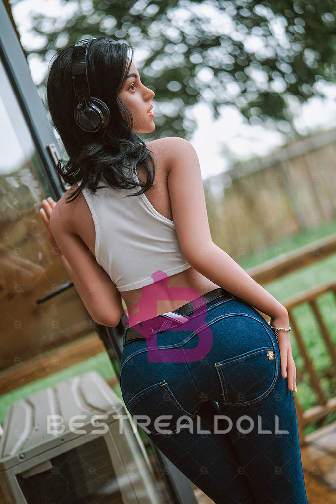 US Stock - Ondine 152cm M22 Silicone ROS Head Sex Doll TPE Body Movable Jaw Oral Sex Love Doll (Free 2ND Head)