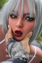 Load image into Gallery viewer, US Stock - RIDMII Danica Unique Design 161cm #468 Realistic BBW Sex Doll Silicone ROS Head Movable Jaw Adult Love Doll TPE Body